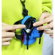 Bolsa de moedas Mini Super escola primária estudante caso chave batom armazenamento acessório saco único ins Hip Hop pin