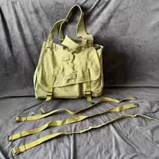 Transporte público bens antigos originais 50s rússia bolsa de ombro de linho de um ombro exército russo lona tática de u