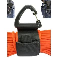Multi-Purpose tático Molle mochila gancho roupas tapete luvas Benny chapéu náilon Velcro empacotado cinta fivela