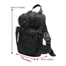 Deyi acampamento lazer saco de peito masculino arqueiro bolsa de ombro ao ar livre tático mochila multifuncional saco do