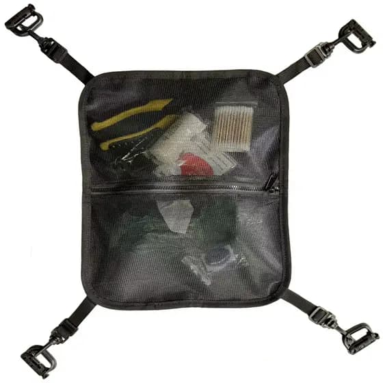 Mochila tática ao ar livre colete acessório saco de armazenamento saco de transporte saco de malha de náilon saco de fer