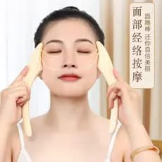 Estilo japonês cipreste corpo escultura rosto escultura vara face-lifting corpo-modelando escultura vara raspagem acupun