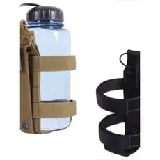 Saco de garrafa de água molle capa de copo de água capa protetora Universal copo térmico ao ar livre tático saco de garr