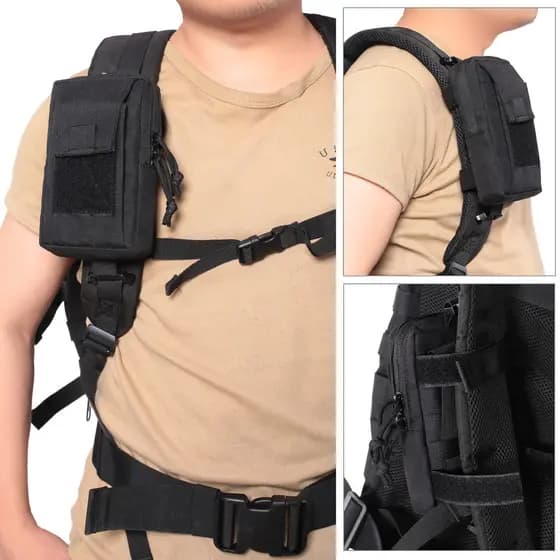 Mochila ao ar livre cintura saco alça de ombro Crossbody molle combinação saco pequenos acessórios edc armazenamento sac