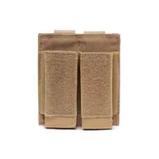 Bolsa tática tripla para revista, ventilador militar, desenho rápido, clipe de revista, acessório Molle, bolsa de cintur