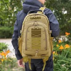 Bolsa camuflada ao ar livre masculina feminina tática multifuncional resistente ao desgaste repelente de água de grande