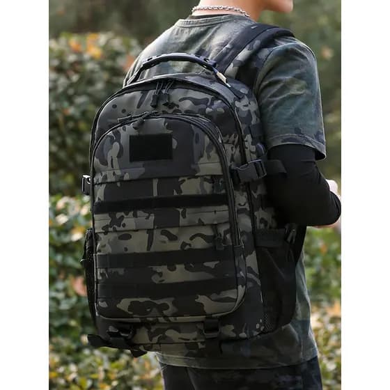Nova camuflagem ao ar livre das mulheres dos homens tático multifuncional resistente ao desgaste impermeável grande capa