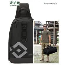 Guardian Fashion Lure Bag Multifuncional Bolsa de Ombro Bolsa Masculina de Pesca Simples de Peito de Pesca Bolsa d