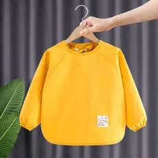 Macacão infantil bebê meninos meninas outono inverno bebê impermeável Anti-sujo comer babadores roupas de proteção exter