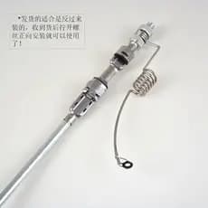 Novo estilo vara de pesca automática vara de mola conjunto de vara de mar equipamento de pesca bolso portátil pequena va