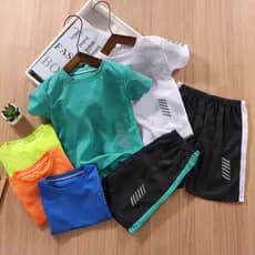 Crianças roupas infantis meninos roupas infantis roupas de verão 2025 novo estilo moda médio grande crianças versão core