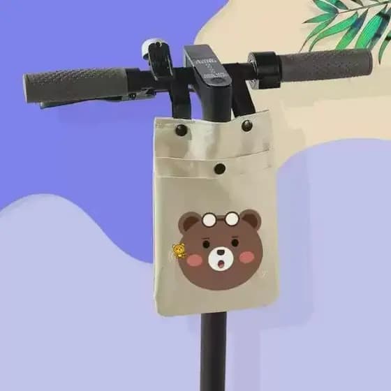 Saco de armazenamento de armazenamento prático ferramenta de armazenamento frente bicicleta veículo elétrico Yadi veícul
