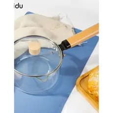 Pote de vidro com alto teor de borosilicato Pote de sopa resistente ao calor Pote de leite Pote de sopa Tremella transpa