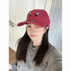 Bonito bonito palma boné de beisebol feminino 2026 novo estilo americano dos desenhos animados doce bonito protetor sola