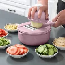 Suprimentos de cozinha multifuncional corte vegetal ferramenta útil triturador batata ralador doméstico ralador batatas