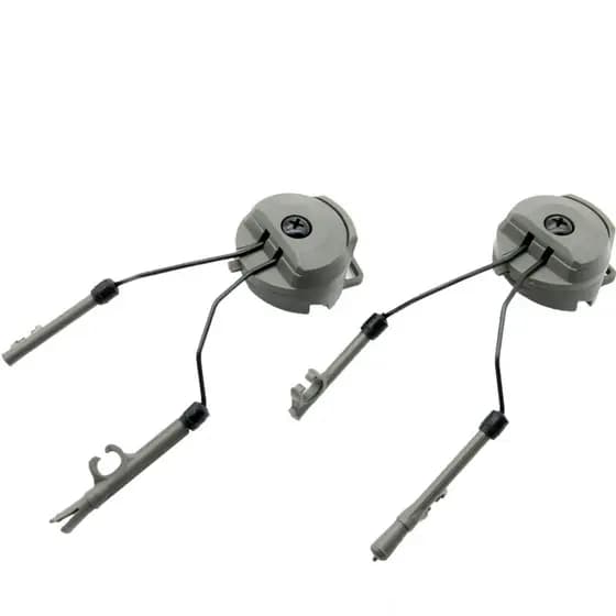 Acessórios para capacete tático, captador com cancelamento de ruído, fivela de fone de ouvido, Rack suspenso, suporte gi