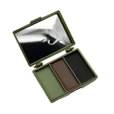Rhinoceros Armor Militar Mini Facial Biônico Camuflagem Rosto Camuflagem Óleo Cor Combinando Adequado para Montanha Flor