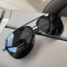 Óculos de sol masculino condução dedicado piloto motorista masculino condução sapo óculos Anti-ultravioleta HD óculos de