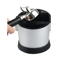 Balde moído de aço inoxidável, caixa de café à terra, máquina de café dedicada, tanque moído de café, caixa à terra, apl