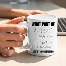 Modelo padrão de física Modelo padrão Lagra Caneca de cerâmica japonesa Copo de água