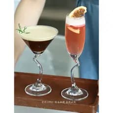 Alto valor momento bêbado mistura especial copo de café Designer champanhe vidro criativo Martini Cocktail copo