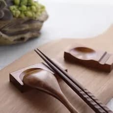Descanso de pauzinho chinês descanso de pauzinho requintado doméstico criativo bonito colher resto pauzinho travesseiro