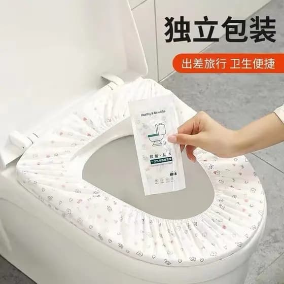 2026 novo estilo assento sanitário descartável assento de vaso sanitário influenciador doméstico viagem suprimentos viag