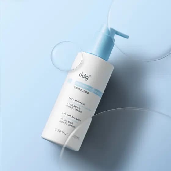 Ddg Azul Gordo Limpeza Mel Aminoácido Limpeza Poros Controle de Óleo Limpeza Limpeza 2 em 1 Limpador Facial Suave