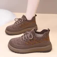 W inverno velho pequim sapatos de algodão feminino velo-velo quente Anti-esqui botas espessadas à prova de frio