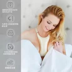 Almofada de apoio para os seios confortável fácil de usar gravidez período de amamentação lado dormir Anti-Dro