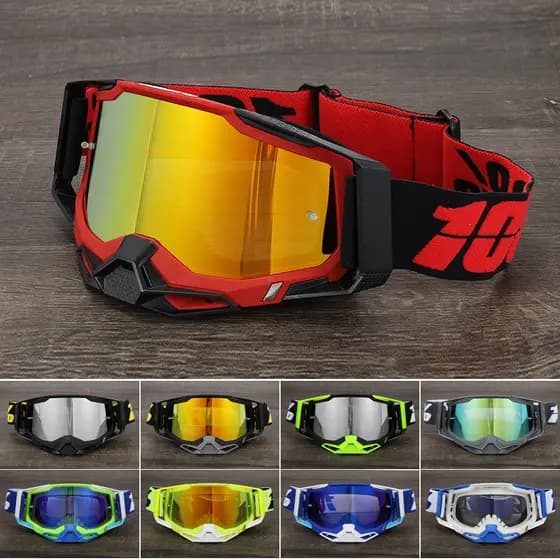 Pronto estoque Novos óculos esportivos para motocicleta Off-Road óculos de ciclismo ao ar livre Anti-poeira óculos de Mo