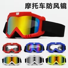 Estoque pronto Óculos de proteção facial Equipamento de ciclismo Óculos de ciclismo Off-Road Óculos de motocicleta Óculo