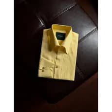 ARTIGIANI Padrinho Nápoles 6 Passos Camisa Artesanal Italiano Velho Dinheiro Casual Char Linho Gola De Uma Peça