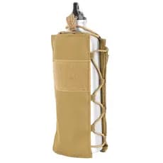 Multifuncional elástico saco de garrafa de água Molle acessório saco náilon Webbing capa de garrafa de água tático espor