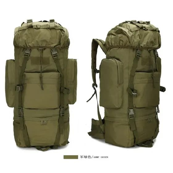 2024 novo estilo 65L mochila esportes ao ar livre grande capacidade caminhadas saco mochila ao ar livre caminhadas equip
