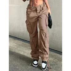 2025 europeu americano novo estilo Cross-Border feminino rua Hip-Hop estilo cintura baixa moda tendência macacão Denim