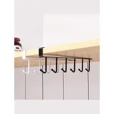 Cabide de armário T A1pq201-perfurado pano rack espátula colher cabide prateleira de cozinha gancho rack