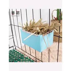 Tigela de comida para animais de estimação/coelho A1pq801-alimentador de grama fixo alimentador embutido cobaia grama fi