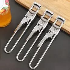 Abridor de garrafas T C1pq801-Multifuncional tampa parafuso Gadget aço inoxidável ajustável abridor de latas de poupança