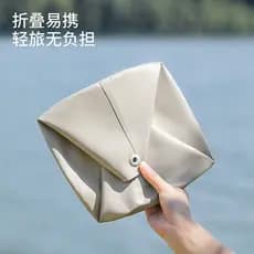 Bacia dobrável para viagem, lavatório portátil para água, acampamento ao ar livre, multifuncional, lavatório para viagem