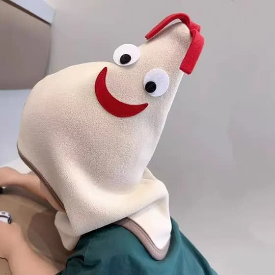 Chapéu do bebê outono inverno bebê quente proteção de orelha boné menino bebê menina galo pulôver boné cachecol das cria