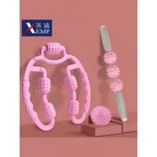 Massageador/fascia Stick A1pq301-fascia Spike rolo de relaxamento muscular bezerro Yoga suprimentos equipamentos