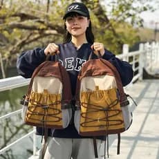 Mochila feminina 2025 novo estilo saco de escola esportes ao ar livre caminhadas mochila caminhadas saco de viagem de cu