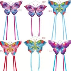 Asa colorida borboleta kite 2026 novo estilo Fang High-End adulto dedicado crianças brisa fácil voando influenciador kit