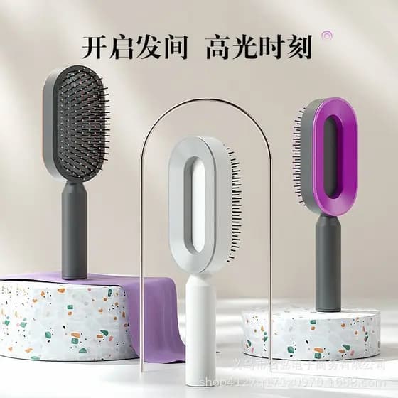Almofada de ar pente Airbag pente senhoras dedicado cabelo longo Anti-perda de cabelo Masage pente doméstico pente de on