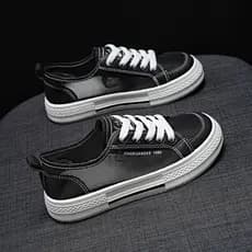 Sapatos de lona sapatos femininos All-Match tênis femininos 2026 primavera verão novo estilo Casual versão coreana preto