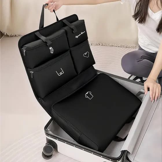 Saco de armazenamento de jaqueta para baixo roupas domésticas saco de compressão saco de armazenamento de viagem ferrame