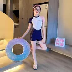 Meninas maiô 2026 novo estilo médio grande crianças treinamento profissional maiô moda 12 anos de idade meninas maiô de