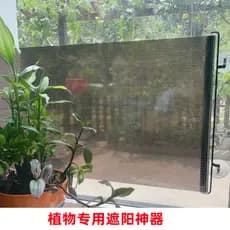 Planta pára-sol ferramenta útil protetor solar cortina de isolamento térmico especial para flores suculenta pára-sol var