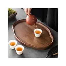 Criativo chinês casa doces lanches bandeja de colocação de frutas mesa de café Kung Fu conjunto de chá acessórios bandej